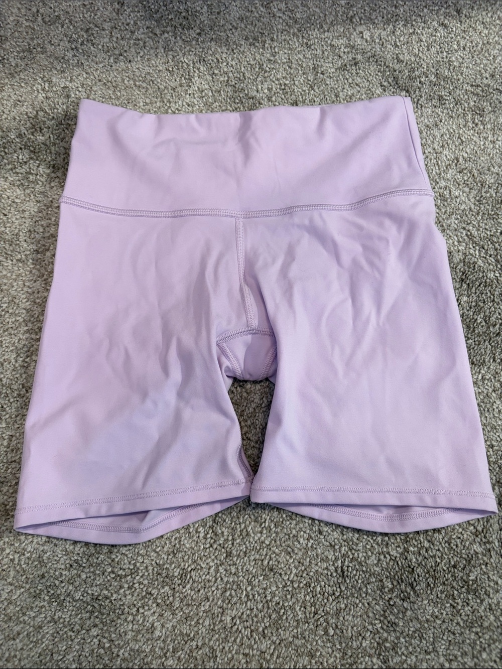 SKIMS Lavender High-Waist Bike Shorts